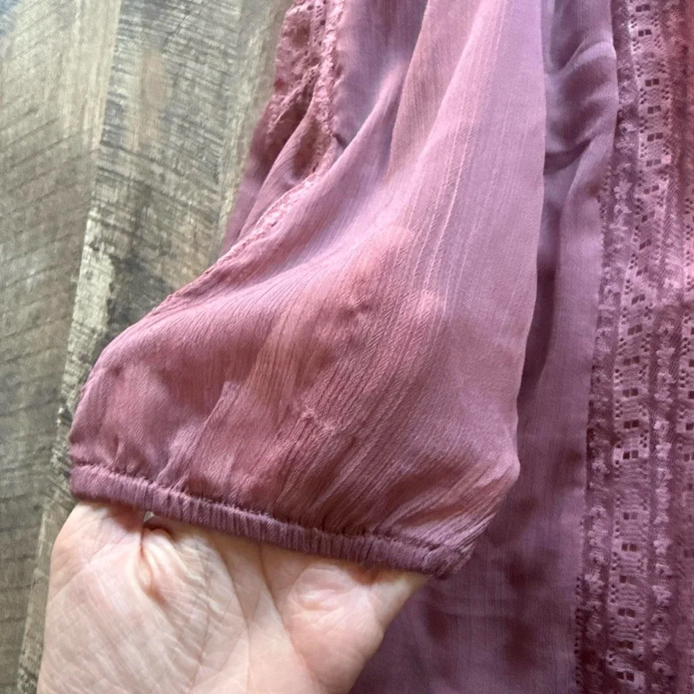 Free People mauve midi